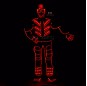 DMX 512 controlled led tron costume with led mask-led shoes cover-led gloves